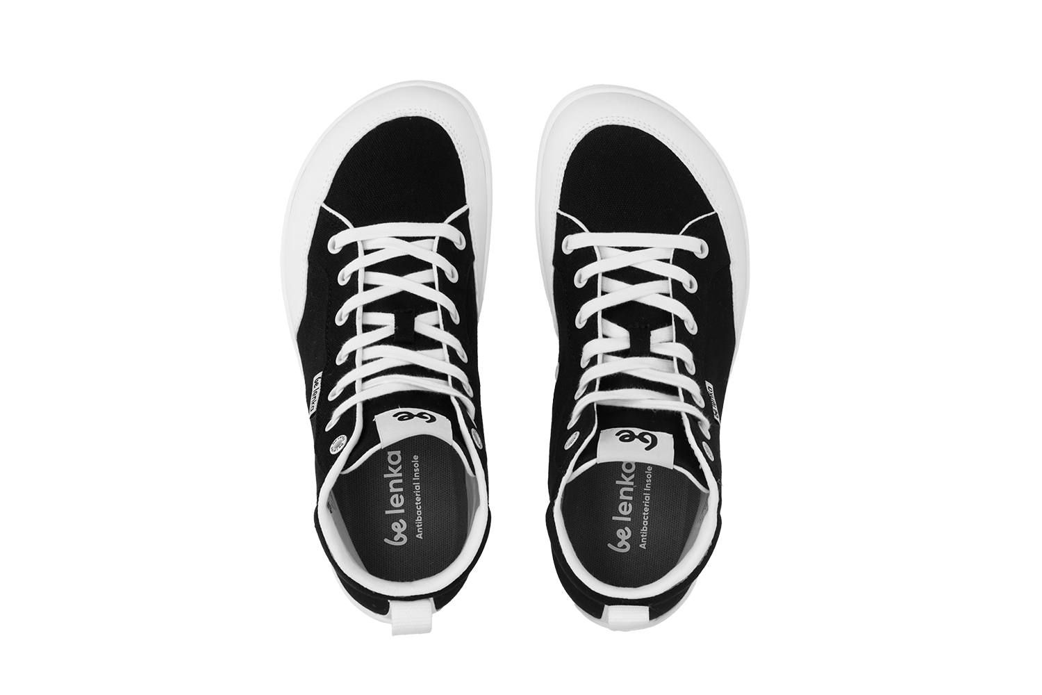 Barefoot tenisky Be Lenka Rebound - High Top - Black & White.




extrémně lehké boty pro všechny milovníky městské klasikyprošitá podrážka EverydayComfort Neo pro delší životnost bottextilní logo na jazyku a svršku tenisekpoutko na patě pro jednodušší obouvání dvě očka na vnitřní straně tenisek pro odvětrávání

Výhody barefoot bot:
dokonale napodobují chůzi nabosoanatomický tvar boty poskytuje štědrý prostor pro prstynulový sklon podrážky zachovává patu a špičku v jedné rovině pro správné držení tělastimulační podrážka s tloušťkou 5 mm aktivuje nervové zakončení chodidlaflexibilní materiály zajišťují lepší funkčnost svalů i šlach chodidlalehkost obuvi jako prevence proti únavě nohou
Typ obuvi: vycházková obuv