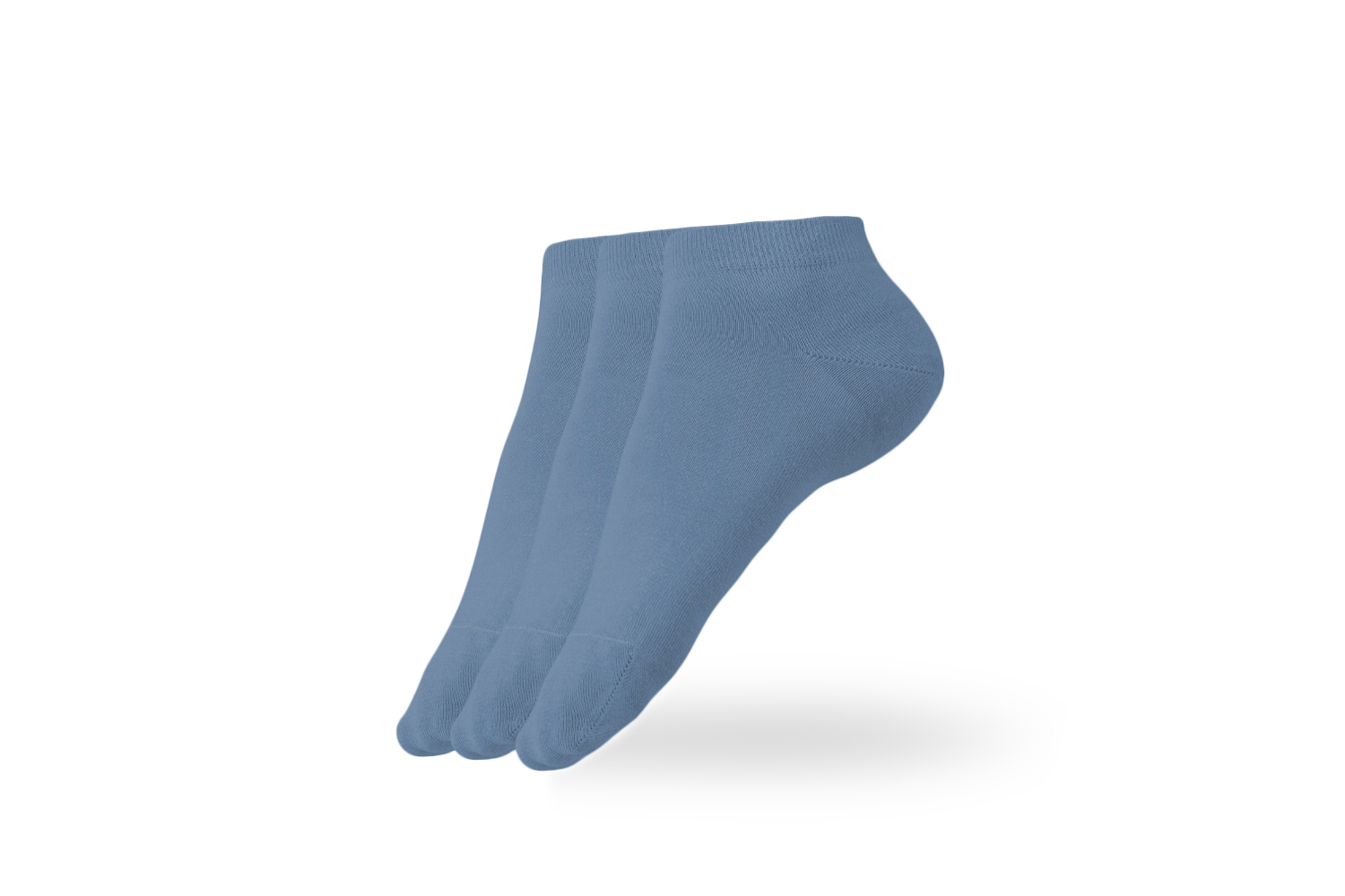 Levně Barefootové ponožky - Low-cut - Essentials - Blue - 3 pack